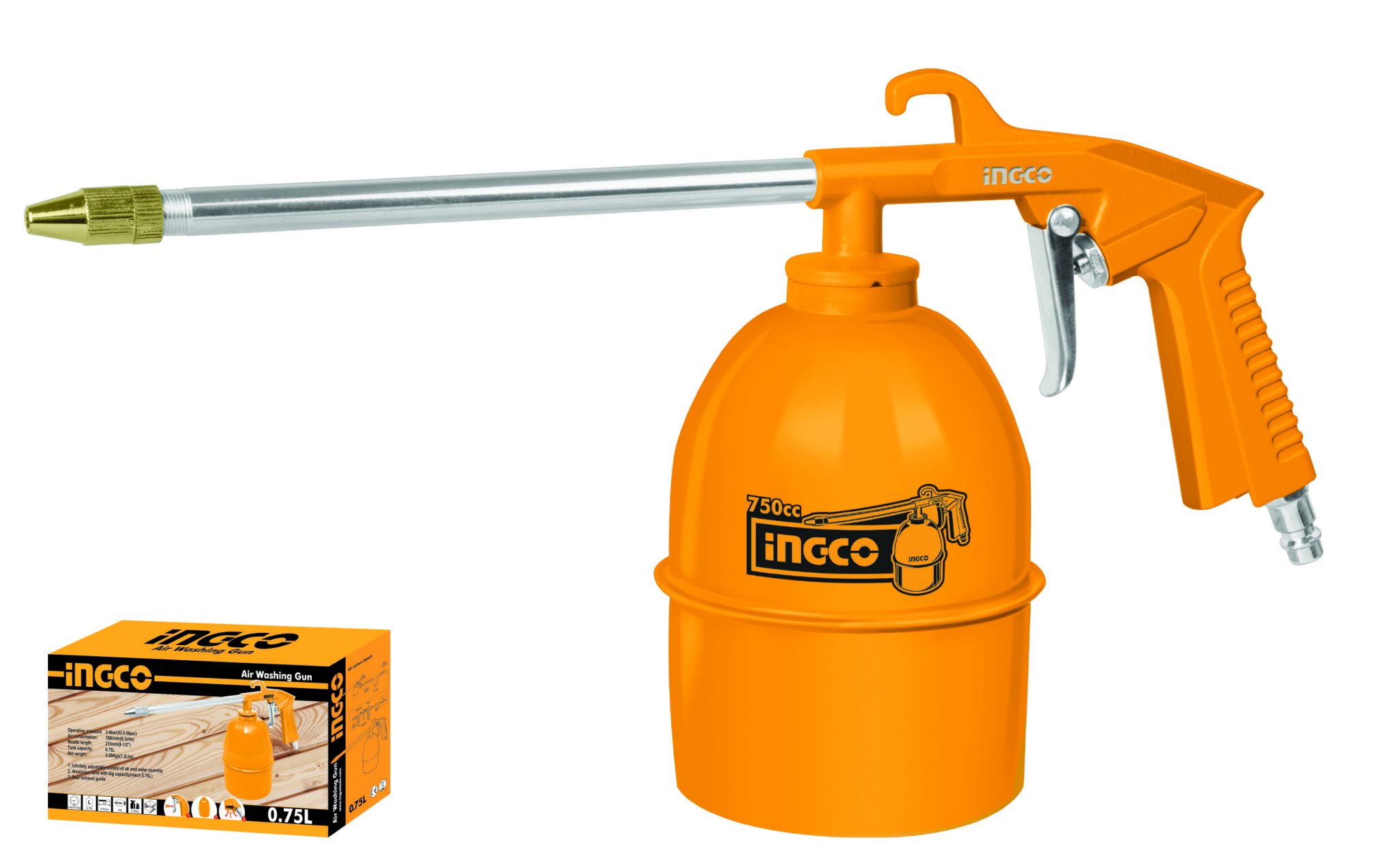 AIR WASHING GUN 0.75L Best Quality and Great Deals