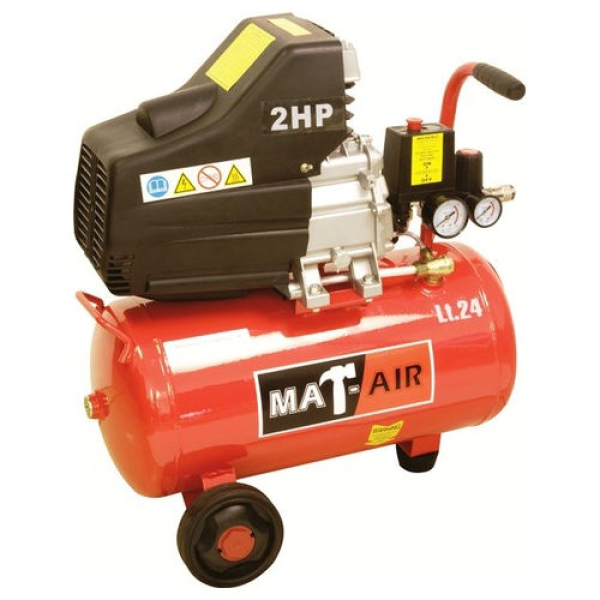 COMPRESSOR MATAIR 1.5KW 2HP 24L 220V DD
