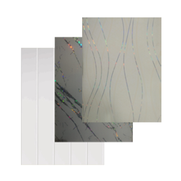 PVC CEILING PANEL GREY NAZCA RIPPLEUS