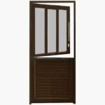 STABLE ALUMINIUM DOOR 3 PANEL LEFT HAND