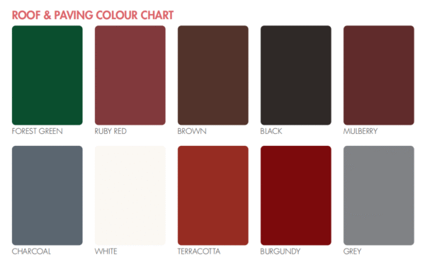 Roof & Paving colors