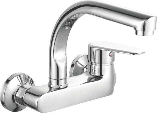 KAIIA IN WALL BATH MIXER SILVER