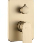 KAIIA IN WALL SHOWER MIXER GOLD