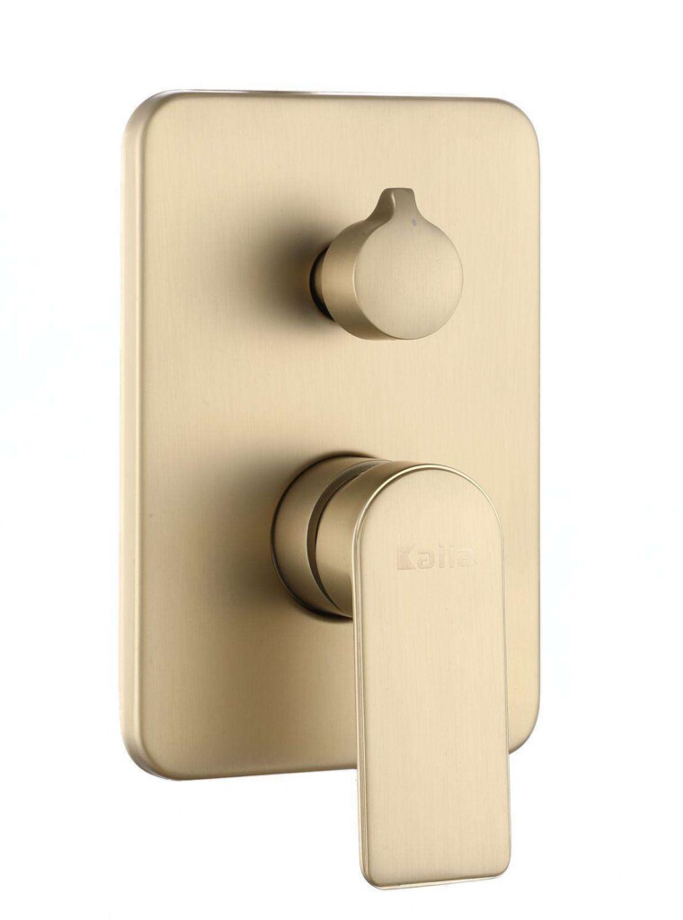 KAIIA IN WALL SHOWER MIXER GOLD