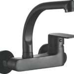 KAIIA IN WALL SINK MIXER MATT BLACK