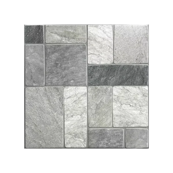 PORCELAIN SLATE GREY MOSAIC 45MM
