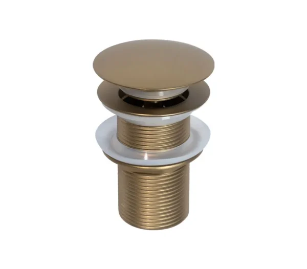 Waste Basin 32mm Brass Unslotted