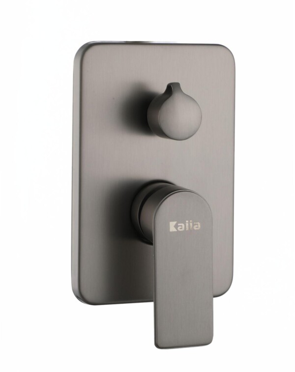 KAIIA IN WALL SHOWER MIXER GUN GREY