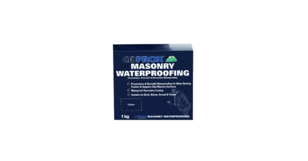 Coprox COPROX WATERPROOFING MASSONRY L/GREY 1KG | Build Africa Hardware