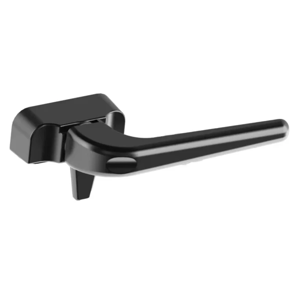 WINDOW HANDLE RH ALUMINIUM BLACK